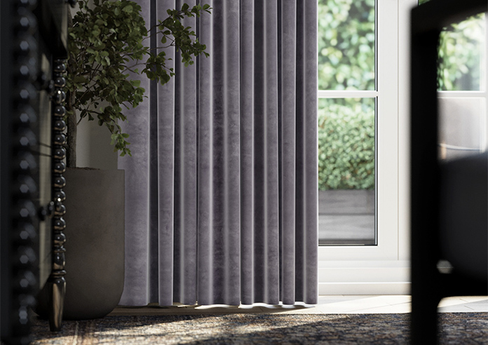 Premier Velvet (Thermal Blackout), Silver Thistle - Made to Measure Curtains - Image 5